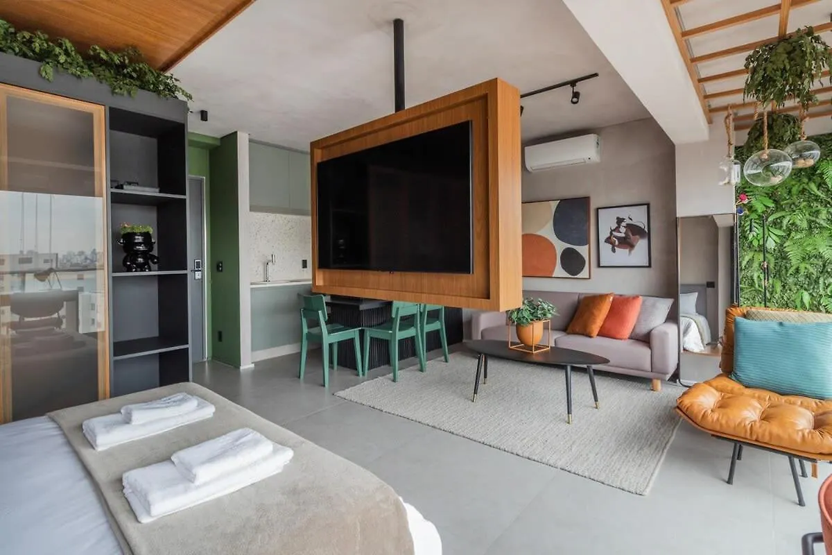 Bhomy Itaim - Moderno E Perfeito Para Dois N2302 Sao Paulo Apartment